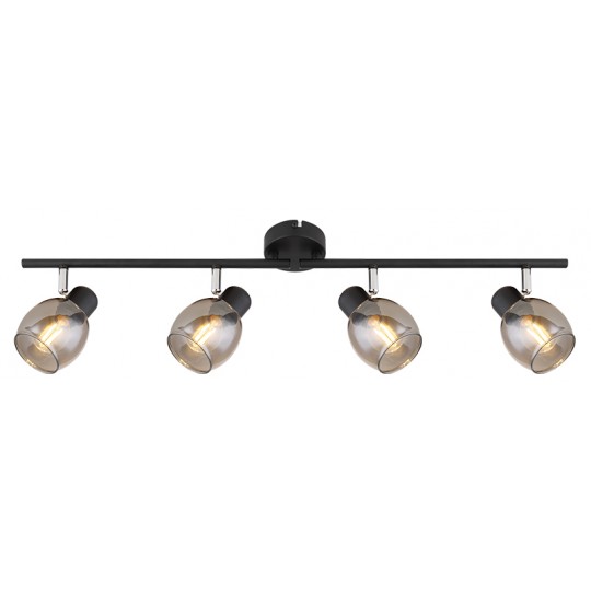 Spot lampa crna-siva 40W 4xE14 M195140 Mitea Lighting