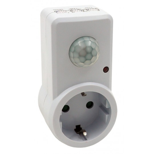 Senzor beli sa šuho utičnicom M278-1 Mitea Lighting