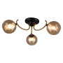 Luster crno-zlatni 3xE27 Max.60W 220~240V M110738-3
