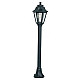 Stubna lampa crna IP55 1xE27 filament LED 6.5W 2700K sijalica uključena uz proizvod MIZAR/ANNA E22.151.000.F1R Fumagalli