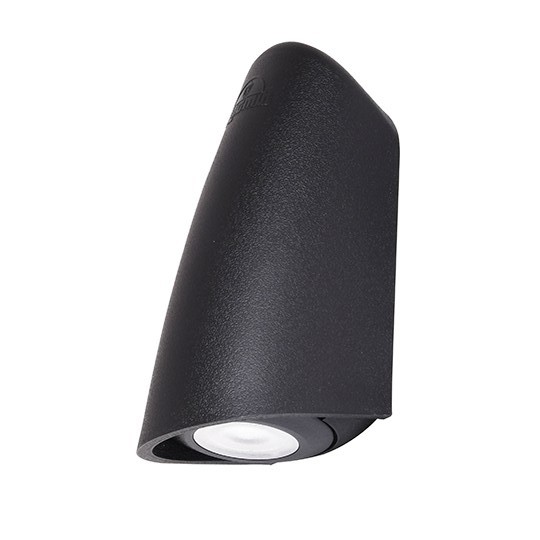 Zidna okrugla lampa crna 3000-4000K IP67 1xG9 LED 1.7W - sijalica uključena uz proizvod MAMETE CCT 2A3.000.000.Z1L Fumagalli