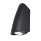 Zidna okrugla lampa crna 3000-4000K IP67 1xG9 LED 1.7W - sijalica uključena uz proizvod MAMETE CCT 2A3.000.000.Z1L Fumagalli
