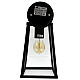 Zidna lampa crna Max.60W IP44 1xE27 baštenska M945 C