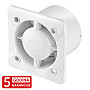 Kućište belo za kupatilski aspirator-ventilator sa klemom 5Y "SILENT" KWS100 FI100 System+ Awenta