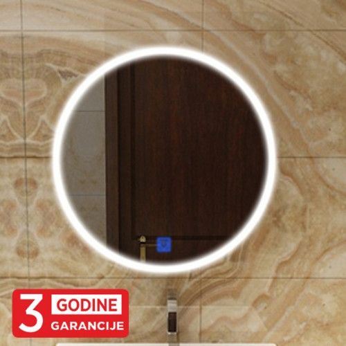 Ogledalo sa pozadinskim LED osvetljenjem Touch dimmer CCT 3000-6500K IP44 20W 600x25mm 3Y M209490
