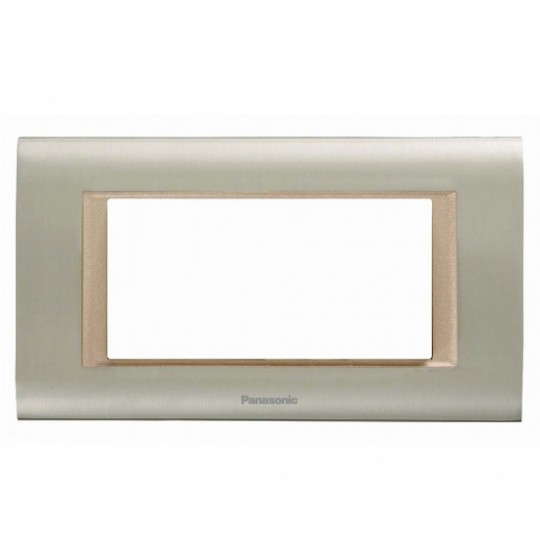 Maska zlatna 4M mat inox+ WVTF1844-5IM EU2 Thea SISTEMA Modular Panasonic