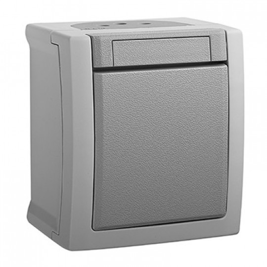 Prekidač sivi običan OG 10A 250V IP54 WPTC4001-2GR EU2 PACIFIC Panasonic