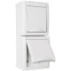 Priključnica bela šuho vertikalna dupla II OG 16A 250V IP54 WPTC4850-2WH EU2 PACIFIC Panasonic