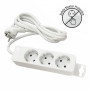 Priključnica bela 16A 250V 3680W 3x1.5mm2 prenosna nerastavna trostruka (produžni kabl) ME-PR3-5M DZ Mitea Electric