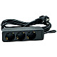 Priključnica crna 16A 250V 3680W 3x1.5mm2 prenosna nerastavna trostruka (produžni kabl) ME-PR3-5M DZ Mitea Electric