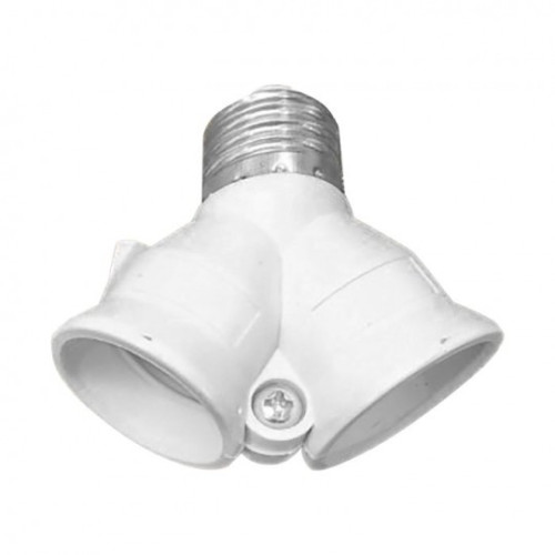 Grlo belo sijalično adapter 2xE27 LH/E27/2XE27-15 Virone