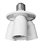 Grlo belo sijalično adapter 3xE27 LH/E27/3XE27-17 Virone