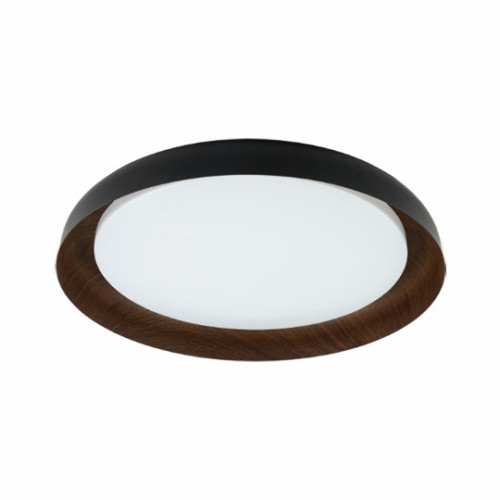 LED plafonjera boja drveta 24W 180~260V 6500K crna + SMD M205458