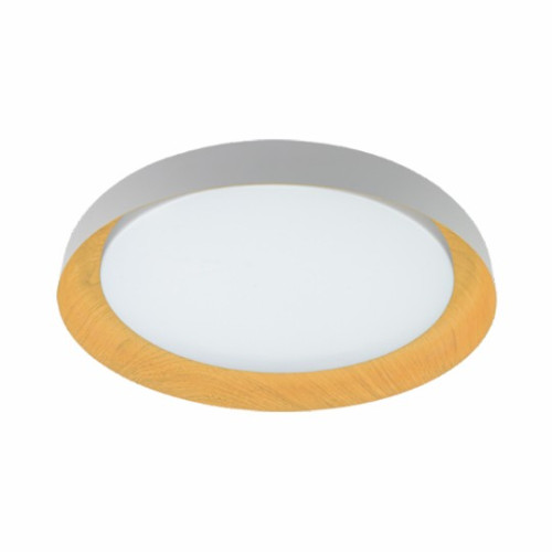LED plafonjera boja drveta 24W 180~260V 6500K bela + SMD M205458