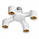 Grlo beli sijalično adapter 4xE27 LH/E27/4XE27-19 Virone
