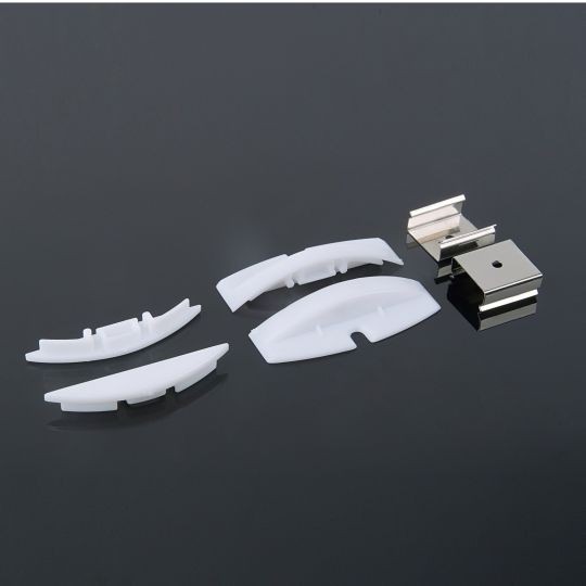 Aluminijumski profil za LED trake crni podni set sa difuzorom 7.8x52x2000mm MA608-C Mitea Lighting