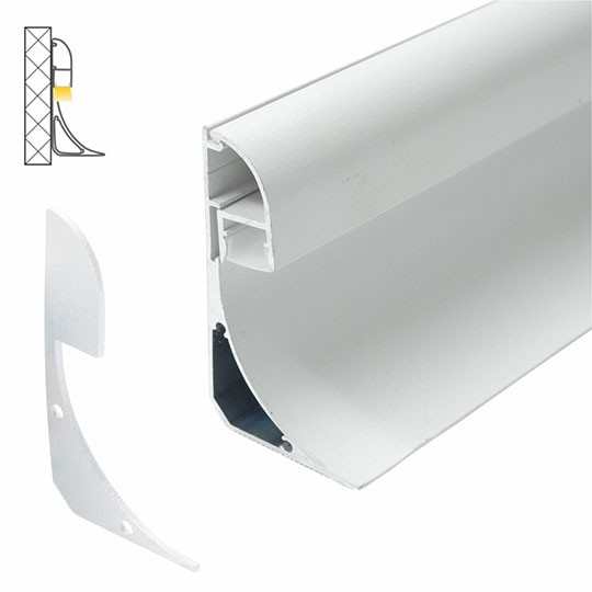 Aluminijumski profil za LED trake set sa difuzorom 36x60x2000mm MA6036