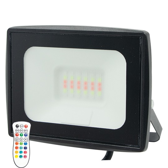 LED reflektor crni RGB SMD 30W IP65 M451030-C3