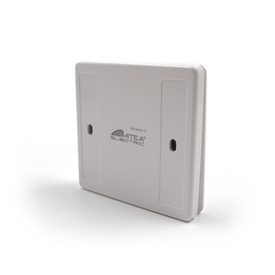 Prekidač beli kinetički RF433 prenosivi IP42 MS-QX301-W