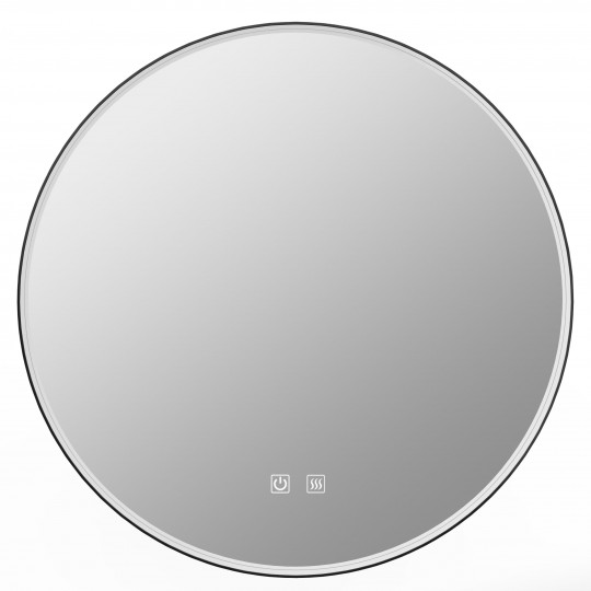 Ogledalo crno 600x25mm Touch CCT 3000~6500K IP44 sa pozadinskim LED osvetljenjem 20W 3Y M209494 Mitea Lighting