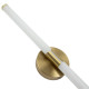 Zidna lampa zlatna 6500K IP44 kupatilska LED 8W M209465