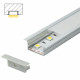 Aluminijumski profil za LED trake 10x28x2000mm sa difuzorom 2m MA2010