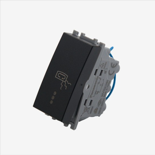 Prekidač crni 1M INDIKATORSKI za GREJALICU sa indikatorom 16A WT8(WVTT10021BL)02 EU2 Thea Modular Panasonic