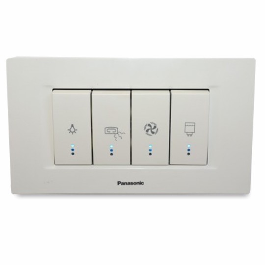Prekidač beli 1M INDIKATORSKI za GREJALICU sa indikatorom 16A WT8(WVTT10021WH)02 EU2 Thea Modular Panasonic