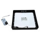Nadgradni kvadratni led panel crni 18W 4000K M18NK-BK