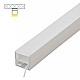 Silikonski neon profil za LED trake IP65 12x12mm sa difuzorom 10m MN12x12