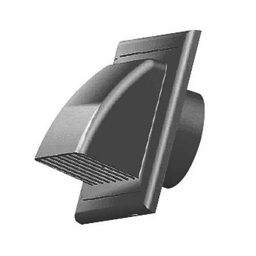 Ventilaciona rešetka pod kosinom grafitna fi100 KO100-30GR Awenta