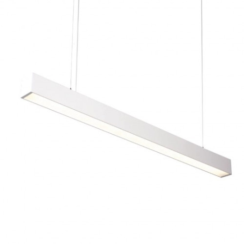 Visilica bela 24W 220~240V 6500K L1200 x W50 x H60mm LED linearna svetiljka (ili nadgradna) 2200lm M109051-W
