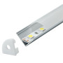 Aluminijumski profil za LED trake 3M ugaoni 15.8x15.8x3000mm set sa difuzorom M601A Mitea Lighting