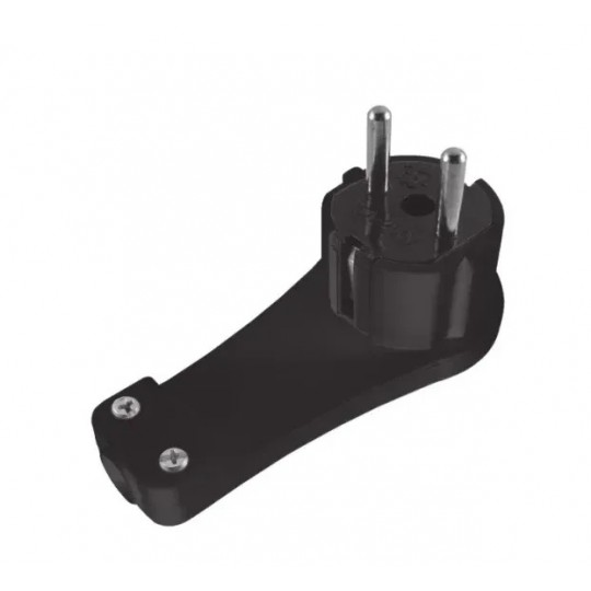 Utikač L, tanki crni 16A/250V~ PM-39-C Mitea Electric