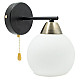 Zidna lampa crna + zlatna + bela 1xE27 max.60W 220V M11090-1Z