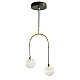 Luster zlatni Max.40W 220~240V crno- 2xG9 M11091-2 Mitea Lighting