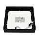 Nadgradni kvadratni led panel crni 12W 3000~6500K M12NK-BK-CCT