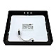 Nadgradni kvadratni led panel crni 18W 3000~6500K M18NK-BK-CCT