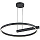 Visilica crna LED 36W 3000K peščano 3Y M10956 Mitea Lighting