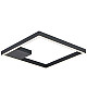 LED plafonska lampa crna 20W 3000K peščano 3Y M10935