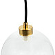Zidna lampa crno-zlatna 1xG9 max.40W 220V M11091-1Z