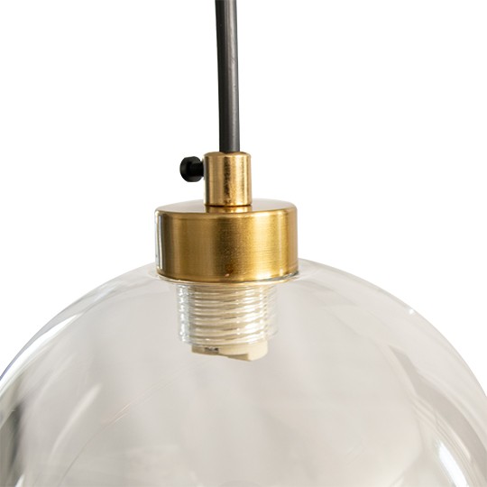 Luster zlatni Max.40W 220~240V crno- 2xG9 M11091-2 Mitea Lighting