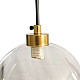 Luster zlatni Max.40W 220~240V crno- 2xG9 M11091-2 Mitea Lighting