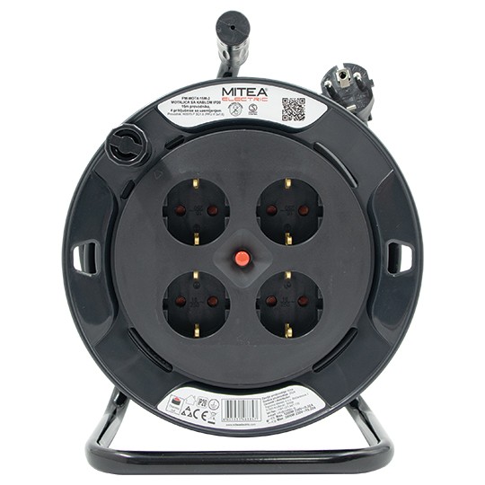 Priključnica 250V-3000W- prenosna - motalica PM-MOT4-15M-2 DZ Mitea Electric