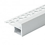 Aluminijumski profil za LED trake beli 22x40x2000mm za pločice/stepenice sa difuzorom 2m MA06-W Mitea Lighting