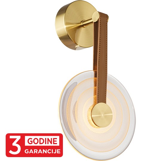 Zidna lampa zlatna ALTO MAW9442-1L 5W 3000K LED 3Y