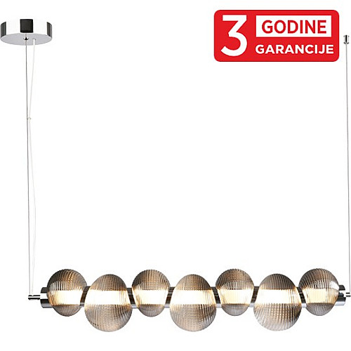 Visilica hrom NIMBUS MAP9401-7A 22W 3000K + smoky LED 3Y Mitea Lighting