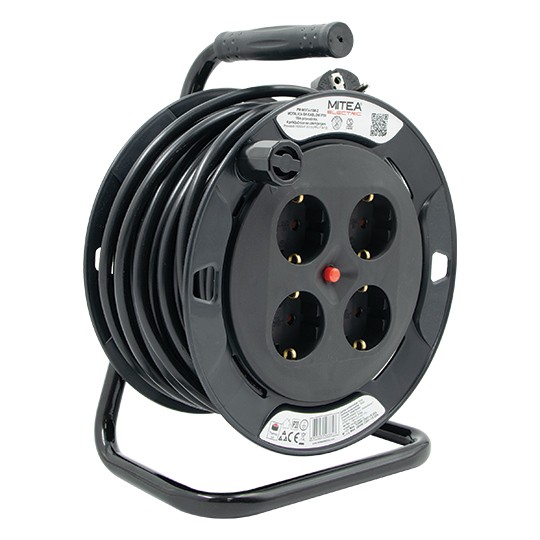 Priključnica 250V-3000W- prenosna - motalica PM-MOT4-15M-2 DZ Mitea Electric