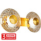 Zidna lampa staro zlato ECLIPTICA MAW9451-2 2x6W 3000K + amber LED 3Y