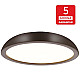 LED plafonjera 91W 3000K peskareno braon Arcadia MCL750-800 BR 5Y Mitea Lighting